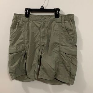 Coleman Nylon Mens Cargo Shorts Velcro 